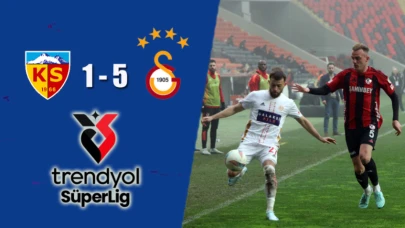 Kayserispor 1 - 5 Galatasaray maçtan görüntüler