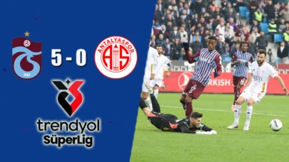 Trabzonspor  5 - 0 Antalyaspor