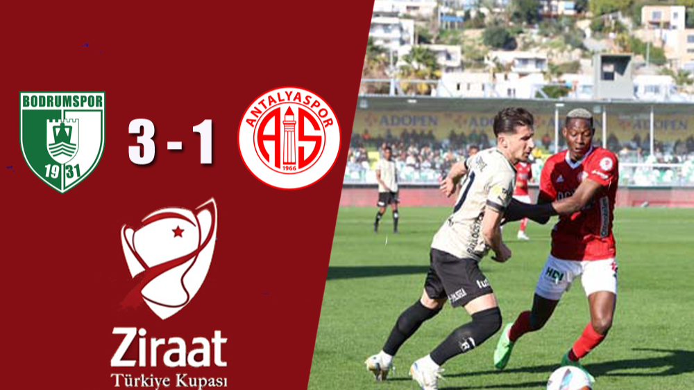 Bodrum FK  3  -  1  Antalyaspor