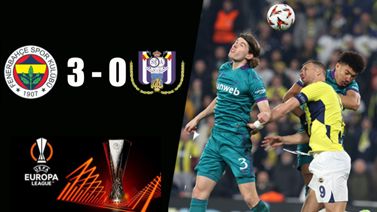 Fenerbahçe - Anderlecht: 3-0