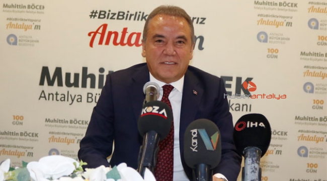 Başkan Böcek: "Her ay 40 milyon TL cebimizden yiyoruz" 