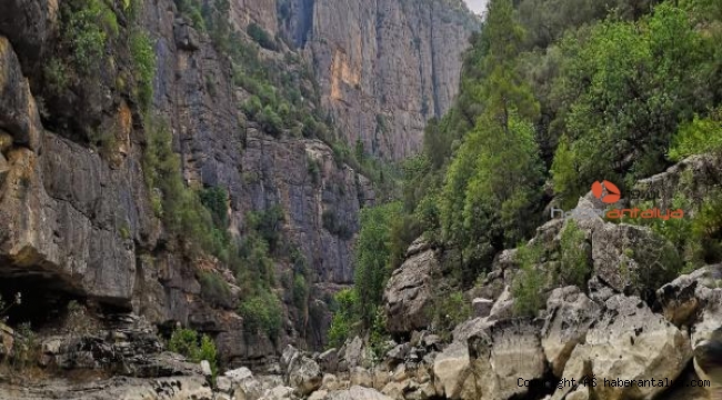 Tazı Kanyonu'nun derinliklerini fotoğrafladı