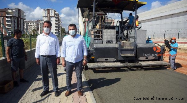 Beton yol uygulaması Avsallar'dan start aldı