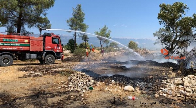 Kaş'ta korkutan yangın ! - ASAYİŞ - ANTALYA'NIN İLK VE TEK ...