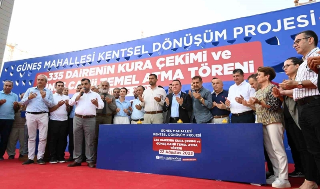 Güneş Mahallesi Kentsel Dönüşümü'nde çifte sevinç