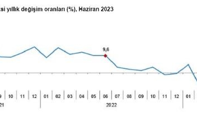 TÜİK: Sanayi üretimi haziranda arttı