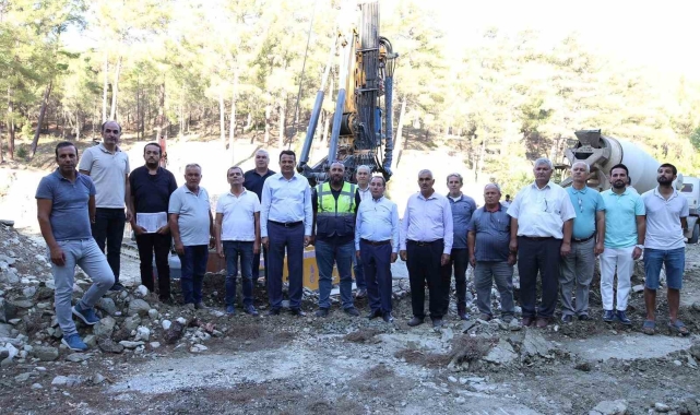 Kaş'ta Lengüme Köprüsü'nün temeli atıldı