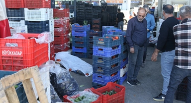 Halde hayatını kaybetti, etrafı domates kasalarıyla kapatıldı