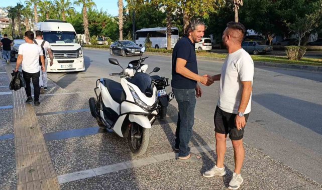 Motosikletleri karıştırıp başka motora binip gitti, polisin araması ile motosikleti geri getirdi