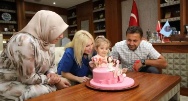 Rahim nakliyle dünyaya gelen Özlenen bebek 2 yaşında