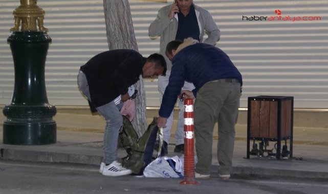 Unutulan çantayı polis sahibine ulaştırdı