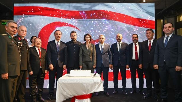 KKTC Cumhuriyet Bayramı Antalya'da coşkuyla kutlandı