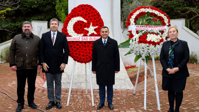 Alaiye şehitleri törenle anıldı