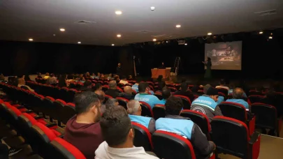 Alanya Belediyesi personeline iş sağlığı ve kadına şiddete yönelik seminer