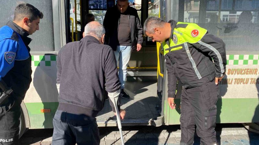 Alanya’da engelsiz trafik denetimleri