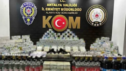 Antalya’da çok sayıda gümrük kaçağı malzeme ele geçirildi, 11 şahsa adli işlem yapıldı