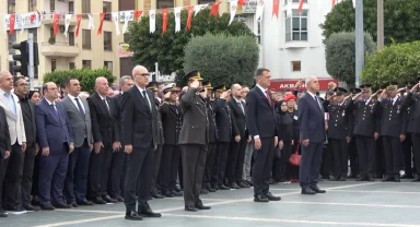 Atatürk, Alanya'da da anıldı