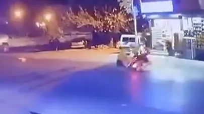 Motosikletlerin çarpışması sonucu 2 sürücü yaralandı