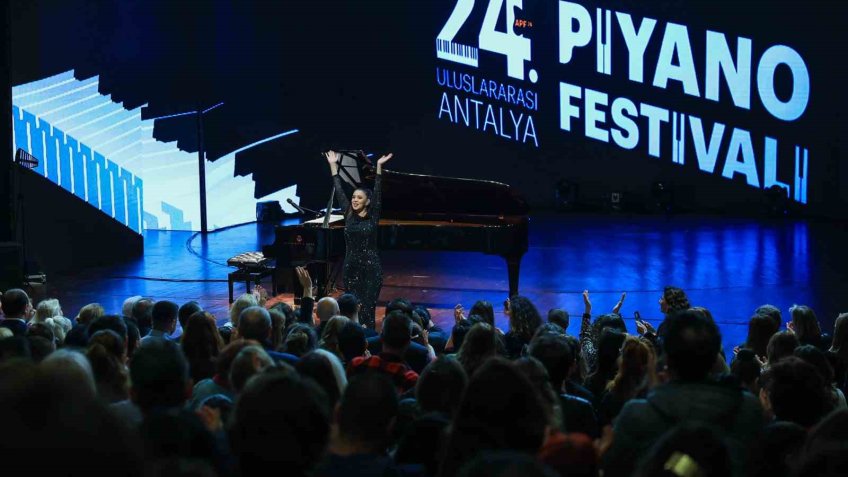 24. Antalya Piyano Festivali başladı