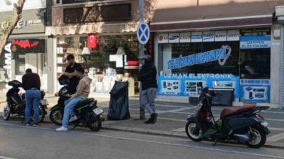 Trafiği tehlikeye düşüren gençler asayiş ekibine yakalandı