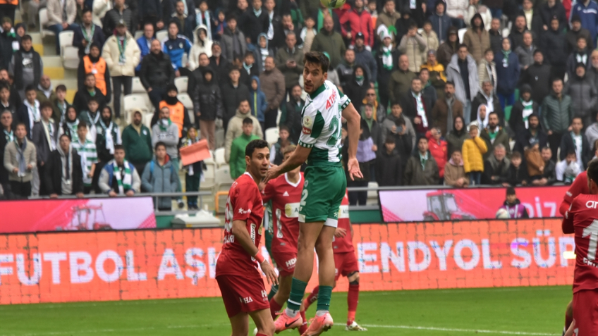 Konya'dan 1 puanla dönüyoruz Konyaspor 1- 1 Antalyaspor