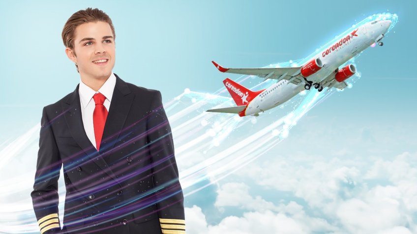 Corendon Airlines’ın pilot yetiştirme programına 500 kaptan pilot adayı başvurdu