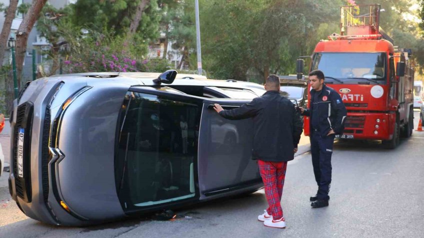 Kazayı kendisinin yapmadığını söyleyip alkol metreyi reddetti