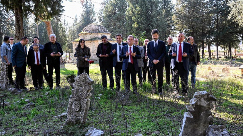 Eski Macarköy olarak bilinen Serik Gebiz’de Macar dostluk anıtı açıldı