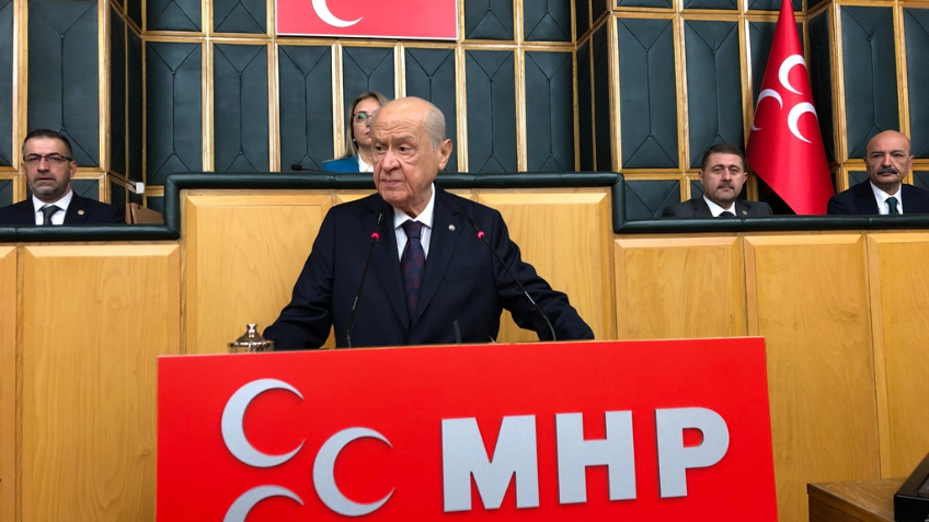 Bahçeli: Biz, terörist ve bölücü terör örgütü istemiyoruz