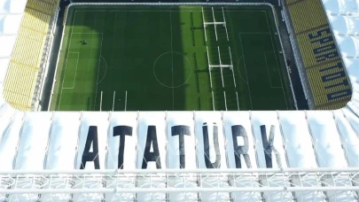 Fenerbahçe Kulübü, Mustafa Kemal Atatürk'ün ismini Ülker Stadı'nın çatısına işledi