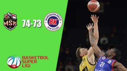 Mersin Spor 74-73  Bahçeşehir Koleji