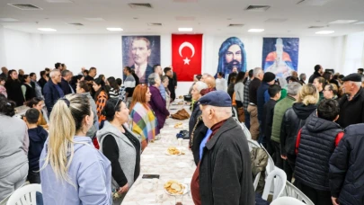 Başkan Kara Cemevi'nde kahvaltıya katıldı