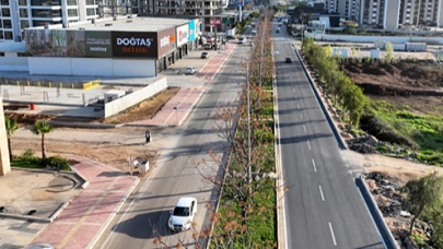 Kardeş Kentler Caddesi trafiğe yeniden açıldı