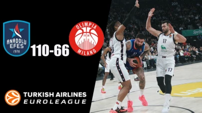 Anadolu Efes 110-66  Olimpia Milano: