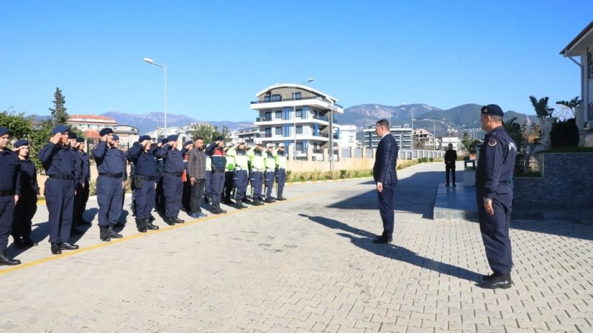 Alanya Kaymakamı’ndan jandarmaya başarı belgesi