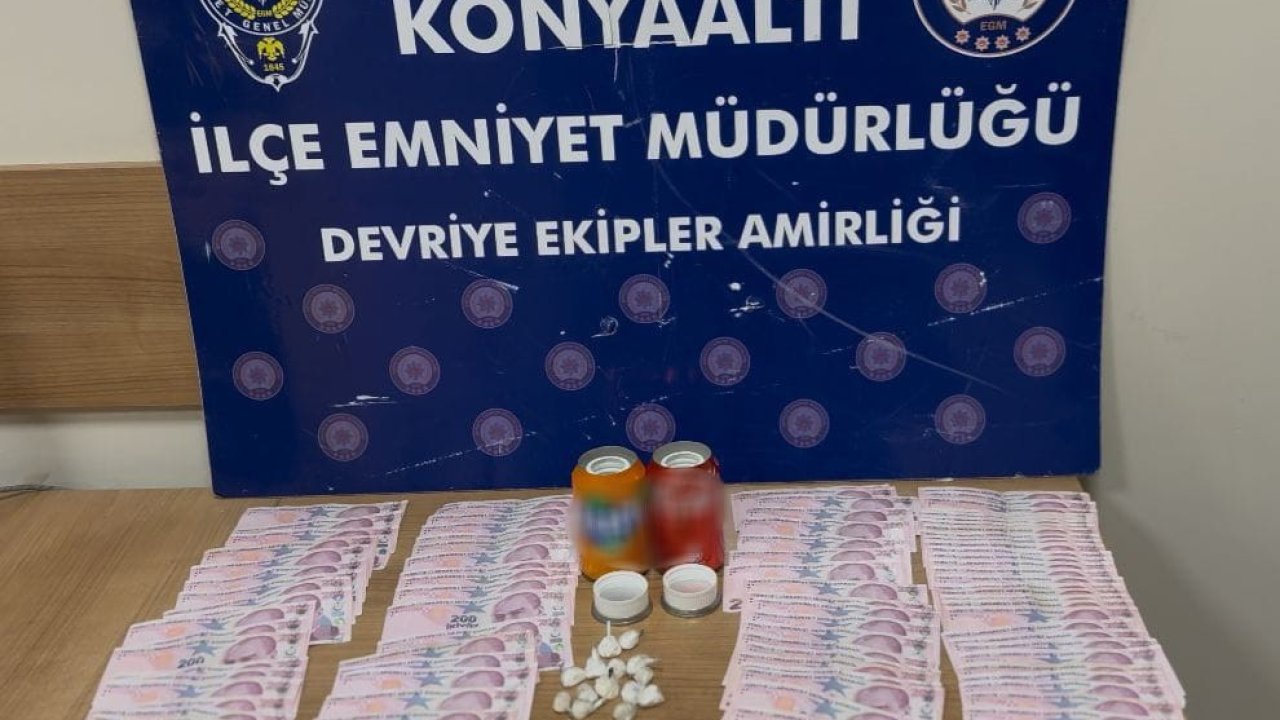 Antalya’da 13 kilogram skunk ele geçirildi