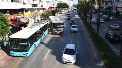 Antalya’da trafiği azaltmak için önemli adım: Halk otobüslerine özel şerit uygulaması başlıyor