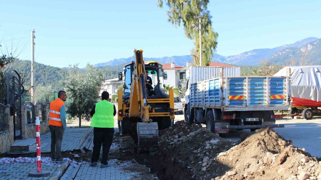 Çamyuva ve Tekirova, sağlıklı içme suyu altyapısına kavuşacak