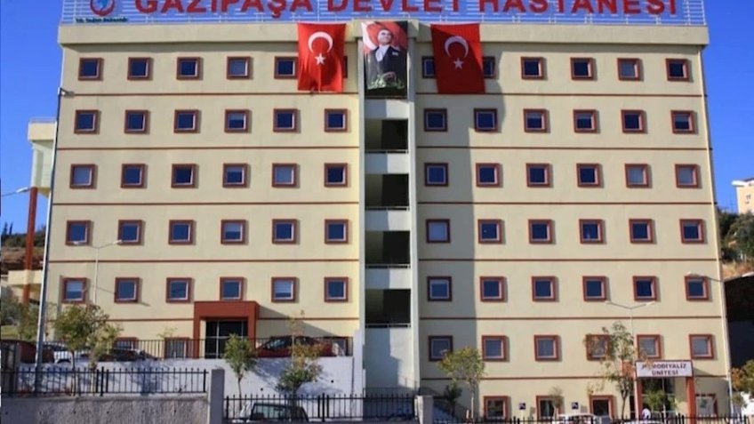 Gazipaşa Devlet Hastanesi’nde 1 yılda 389 bin 829 hastaya hizmet verildi