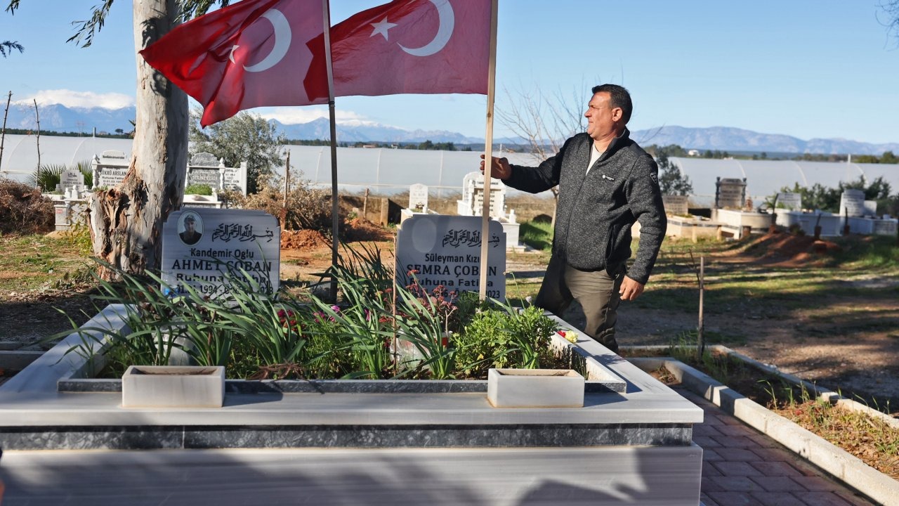 Antalya Büyükşehir Belediyesi 6 Şubat deprem şehitlerini andı