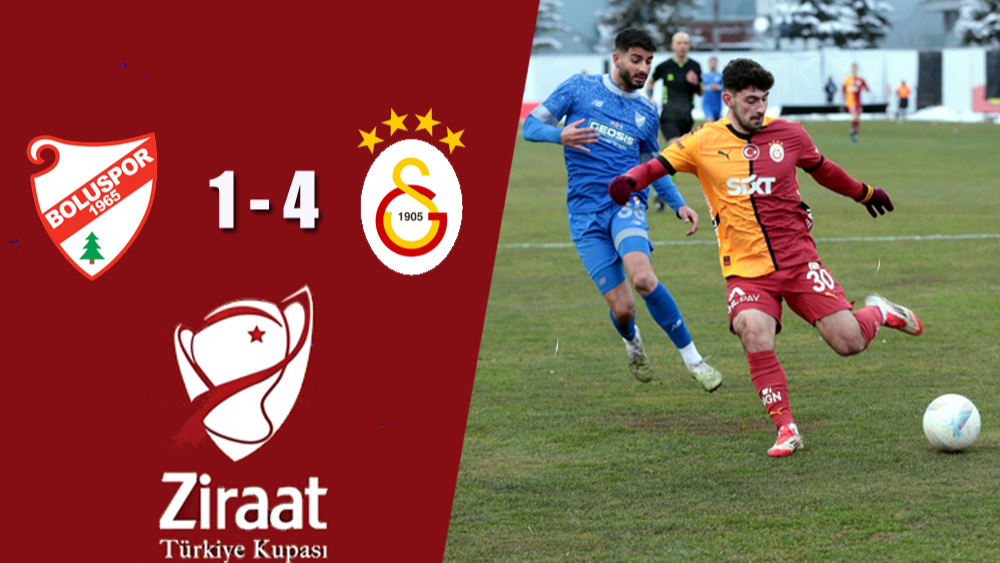 Boluspor: 1-4 Galatasaray