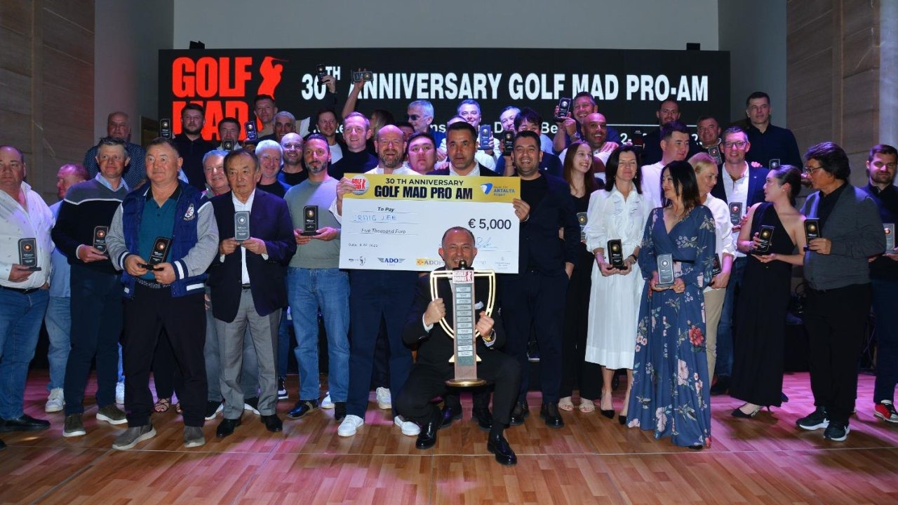 Golf Mad Pro-Am Turnuvası sona erdi