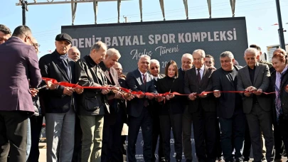 Deniz Baykal Spor Kompleksi, ikinci ölüm yıldönümünde açıldı