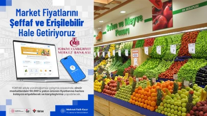 Merkez Bankası'ndan yeni hizmet: Zincir market fiyatları karşılaştırma sitesi hizmete girdi