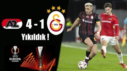 AZ Alkmaar, Galatasaray'ı 4-1 ile Geçti: