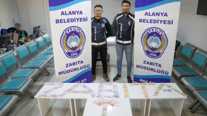 Alanya Belediyesi'nden dilenci operasyonu