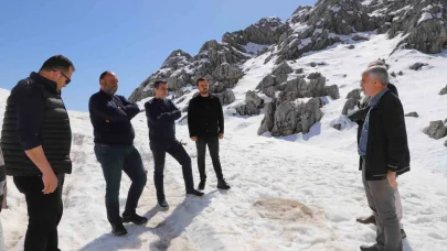 30 yaylaya hizmet verecek yol, yayla sezonuna hazır olacak