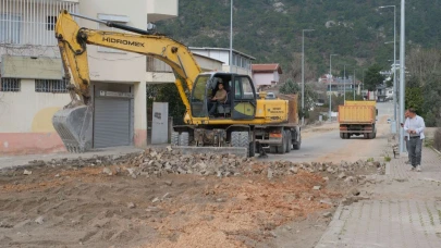 Göynük Mahallesi'nde altyapı çalışması