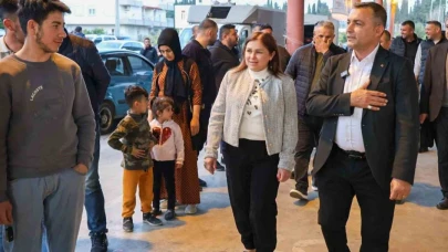 Ilıca'da iftar çadırı kuruldu