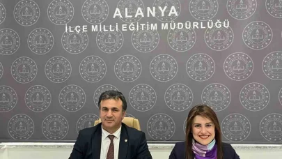 Alanya Üniversitesi TÖMER ile İlçe Milli Eğitim arasında iş birliği protokolü